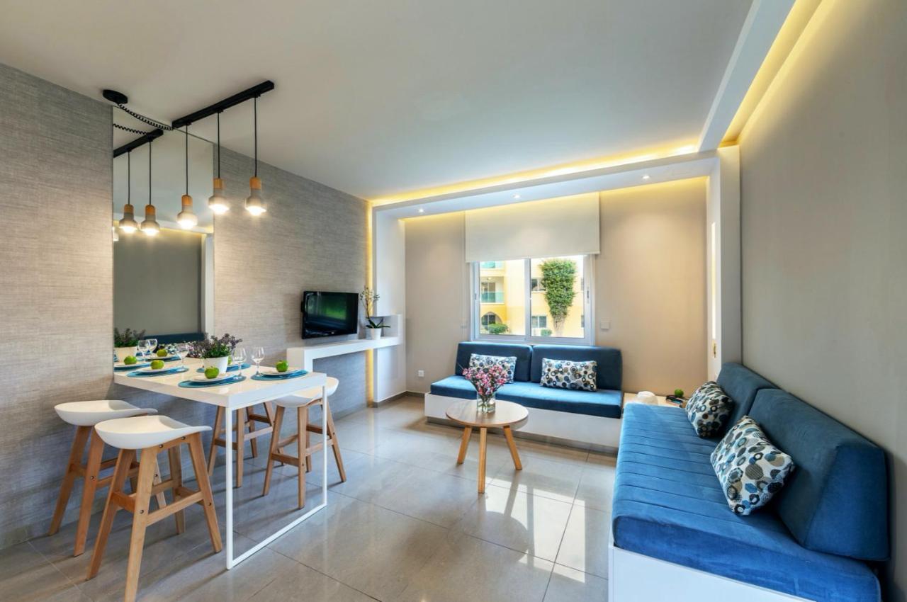 Apartment mit Gartenblick