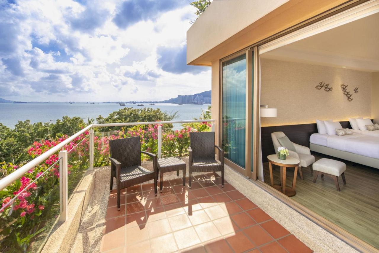 Deluxe Zweibettzimmer mit Meerblick und Balkon