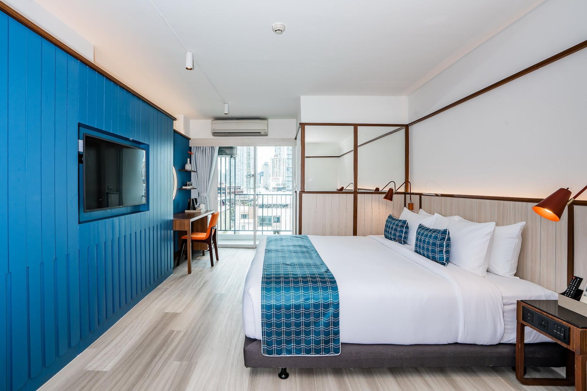 Deluxe Doppel-/Zweibettzimmer mit Stadtblick
