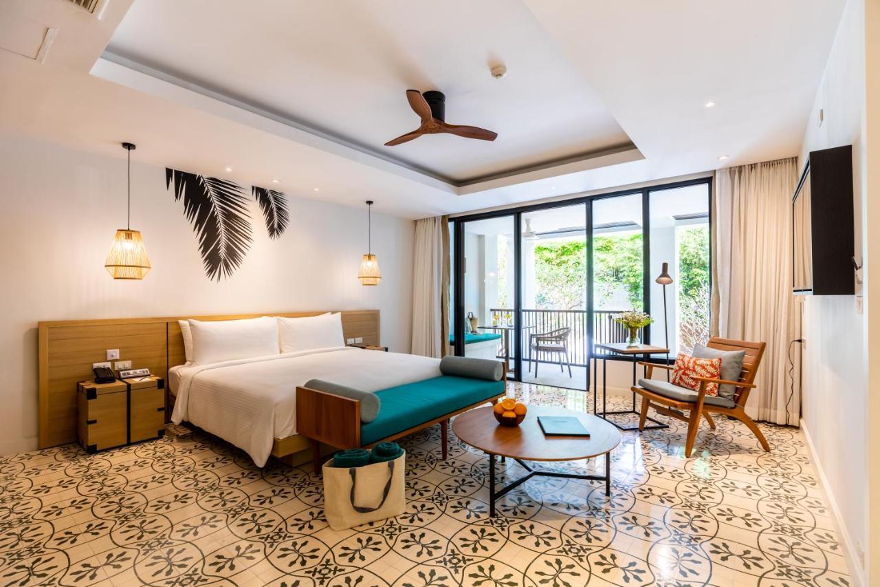 Studio Surin mit Kingsize-Bett und Balkon