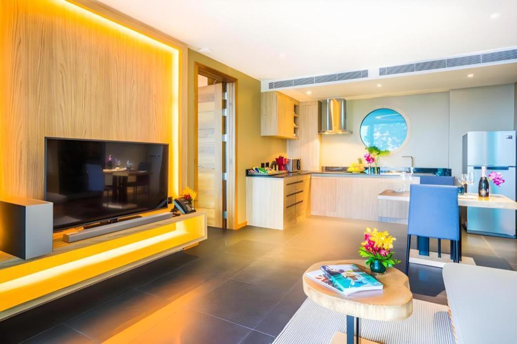 Poolvilla mit 1 Schlafzimmer und Meerblick