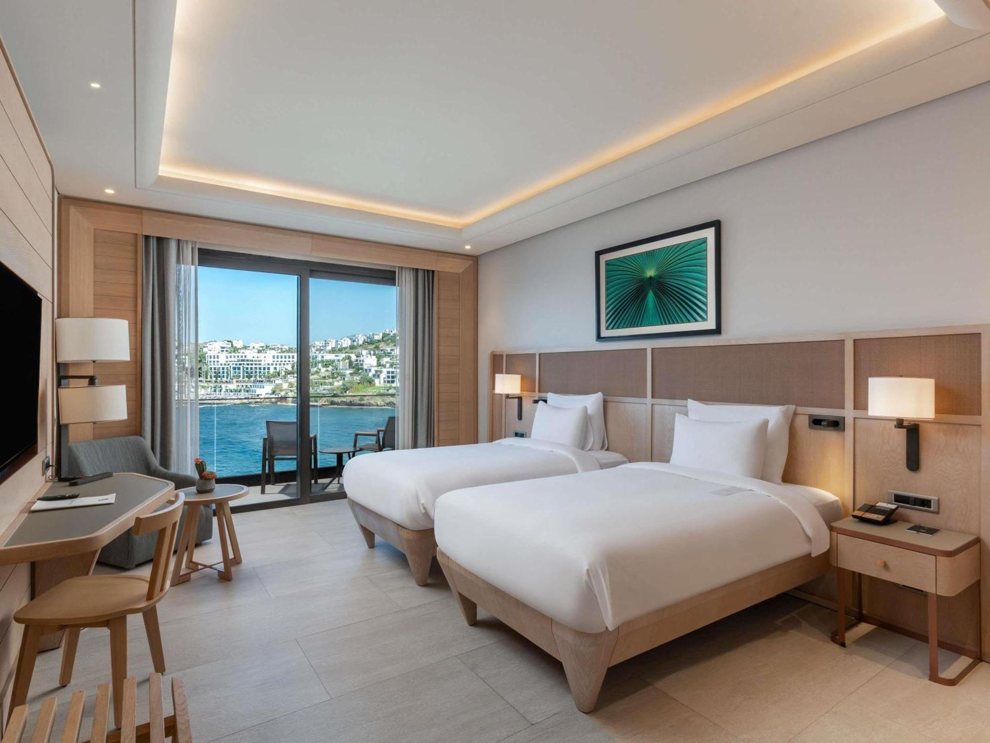 Deluxe Zweibettzimmer mit Meerblick