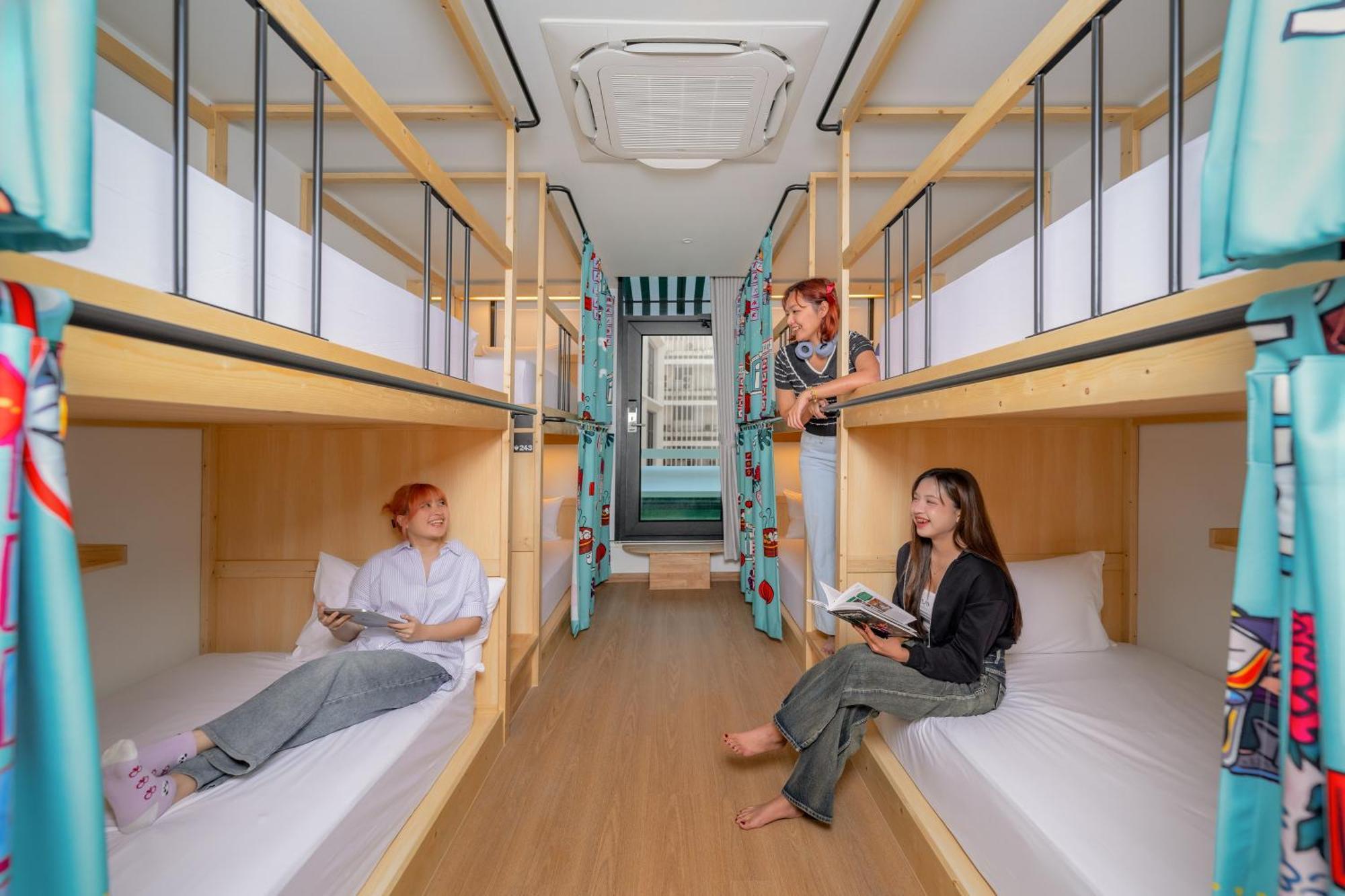 Bett im gemischten Schlafsaal mit 8 Betten