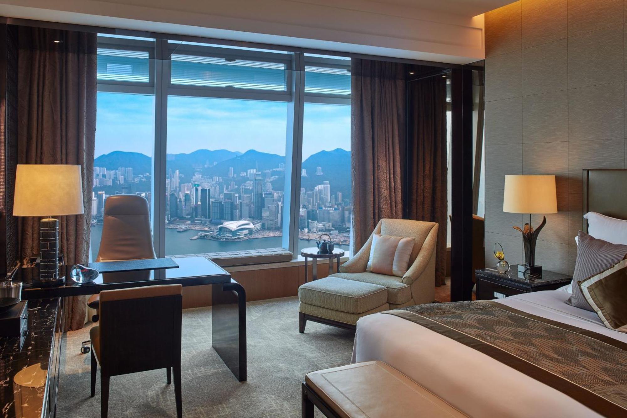 Deluxe Zimmer Victoria Harbour mit Kingsize-Bett