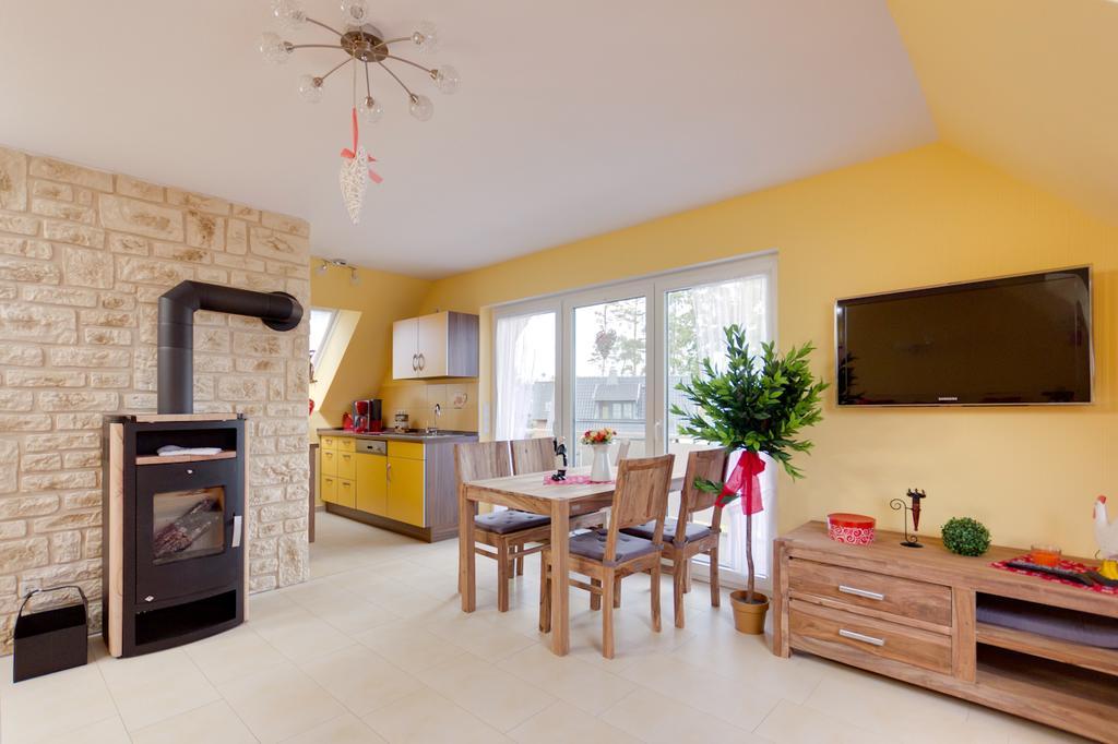 Familienapartment mit Balkon in einem Strandcottage