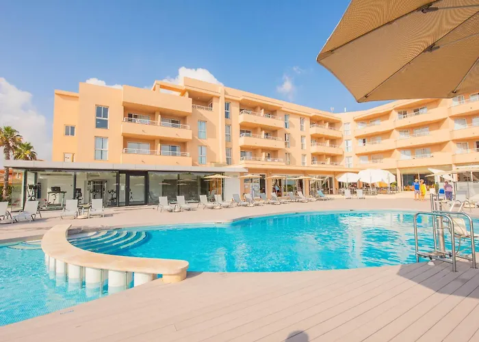 Hotel mit Aussicht: Aparthotel Dunes Platja