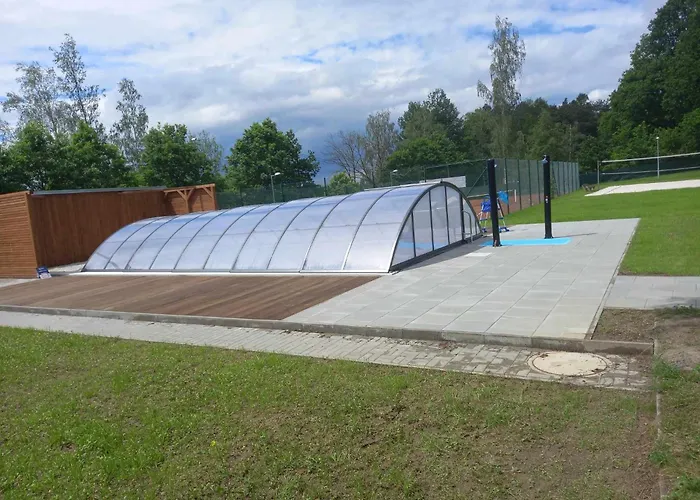 Hotel nahe College: Camping Amerika