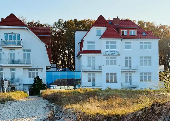 3-Sterne-Hotel: Sanddorn, Kur- und Ferienhotel, Direkte Strandlage, Meerblick, Fahrstuhl, Parkplatz